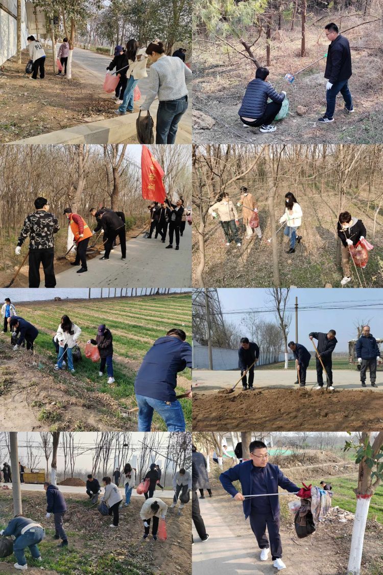 簡篇-耿鎮街道組織全體機關干部助力釣北村環境衛生整治行動